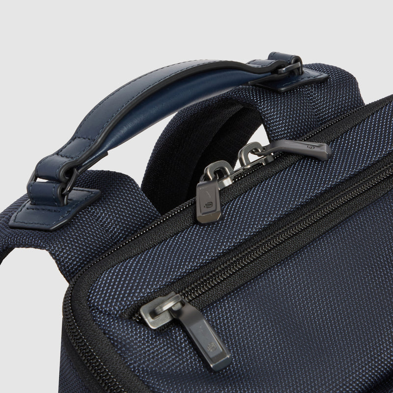 Leather & Water-Resistant Laptop Backpack 14"