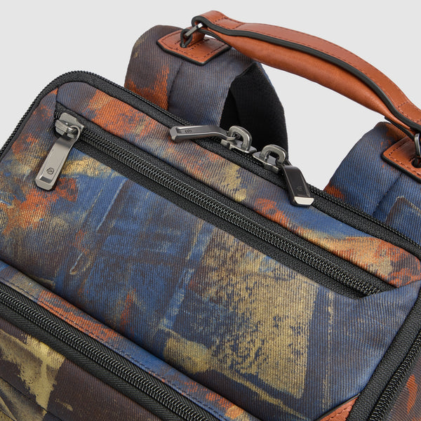 Leather & Water-Resistant Laptop Backpack 14" - 6