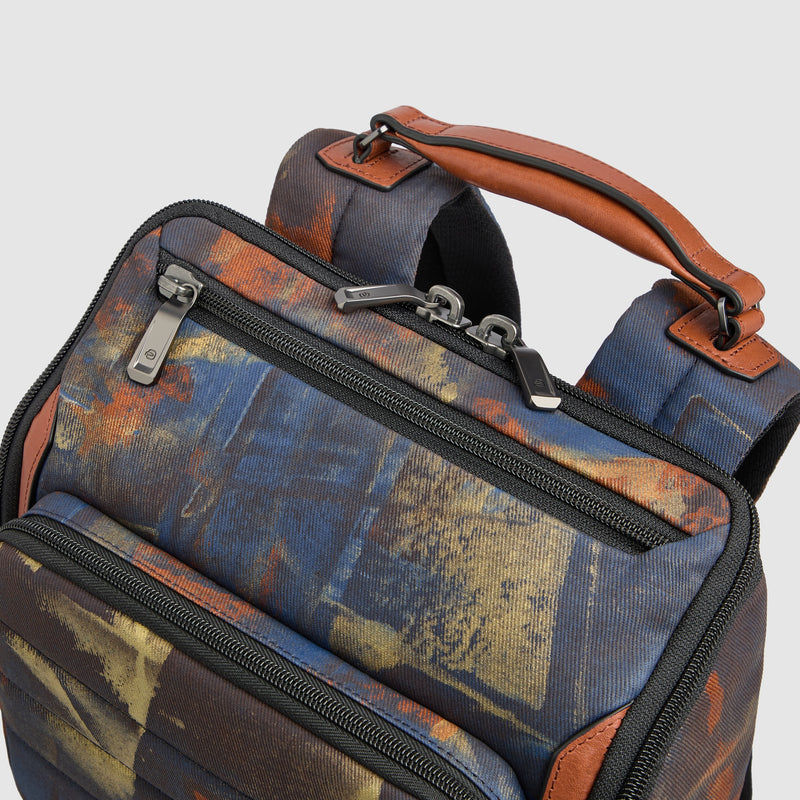 Leather & Water-Resistant Laptop Backpack 14" - Leather brown - photo 6
