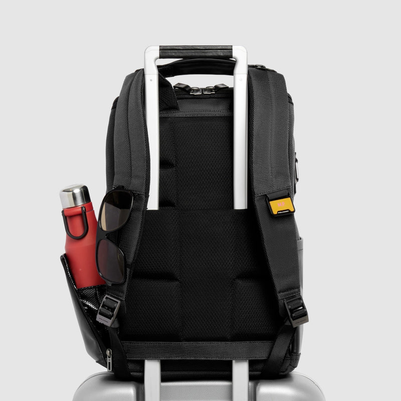 Leather & Water-Resistant Laptop Backpack 14"