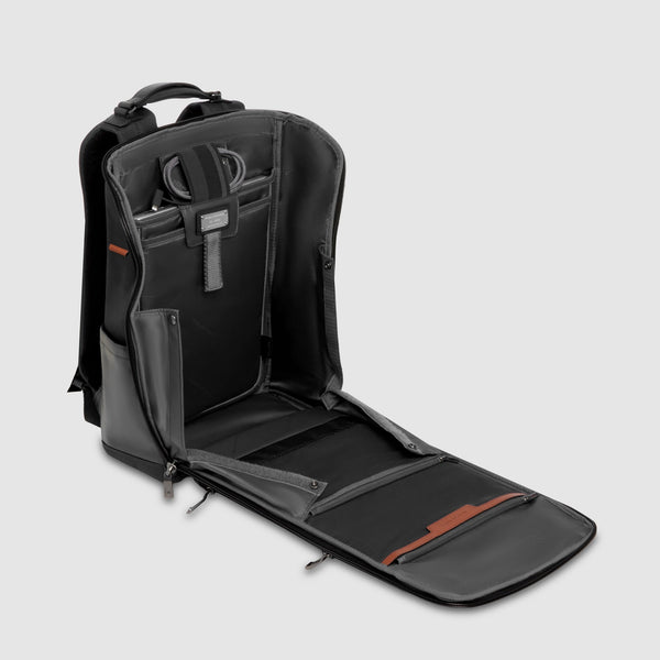Leather & Water-Resistant Laptop Backpack 14" - 4