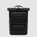 Roll-Top Laptop Backpack 15.6" with Bike Helmet Mesh