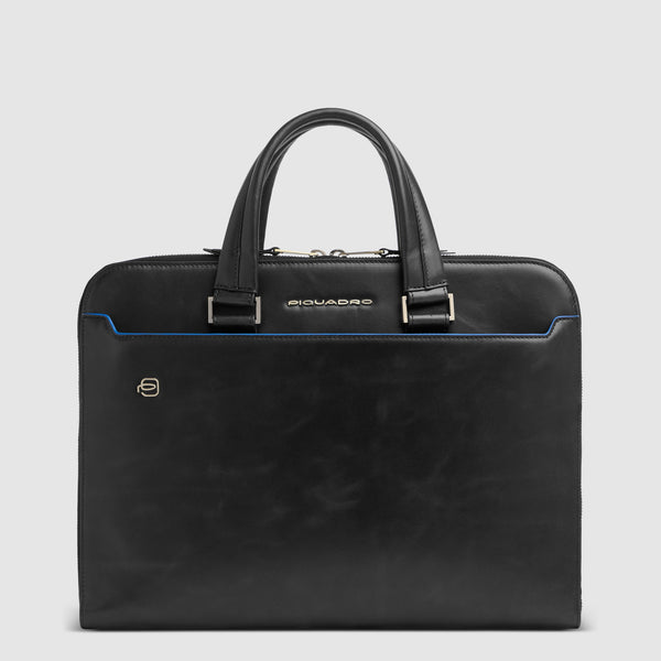 Leather Work Bag for 14" Laptop with RFID Protection - 1