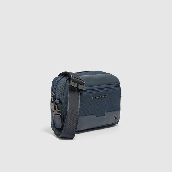 Crossbody Bag with Fingerprint Lock & RFID Protection - Blue - photo 2