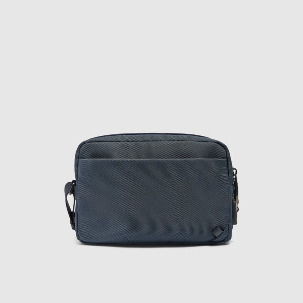 Crossbody Bag with Fingerprint Lock & RFID Protection - Blue - photo 3