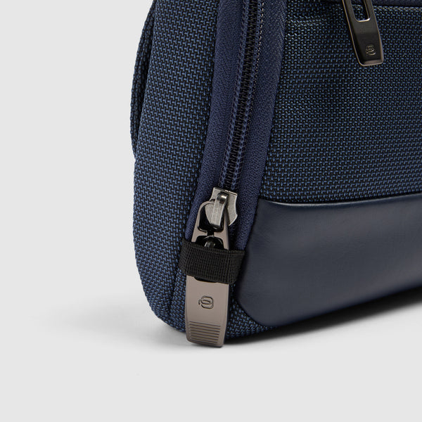 Sac banane modulaire pour homme en tissu recyclé - Bleu - photo 6