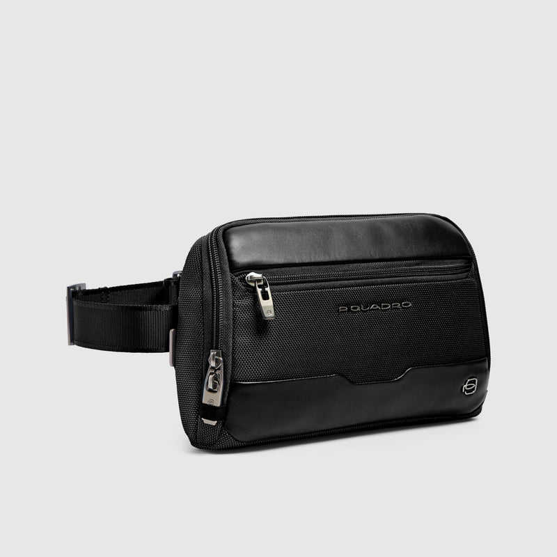 Sac banane modulaire pour homme en tissu recyclé