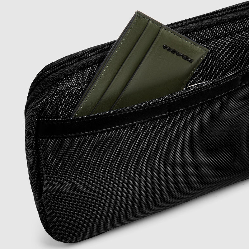 Sac banane modulaire pour homme en tissu recyclé