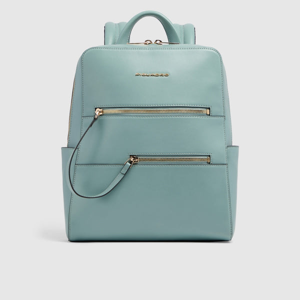 Mochila pequeña de mujer para iPad® 11'' - Azul claro