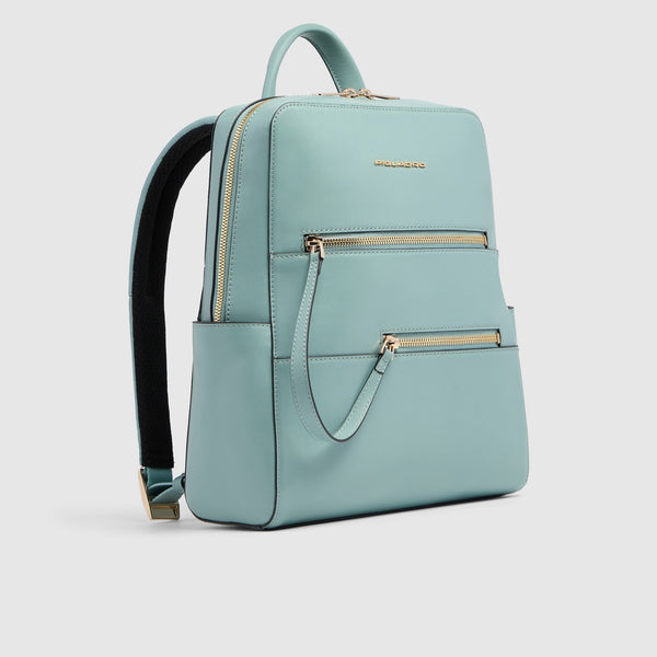 Mochila pequeña de mujer para iPad® 11'' - Azul claro - foto 2