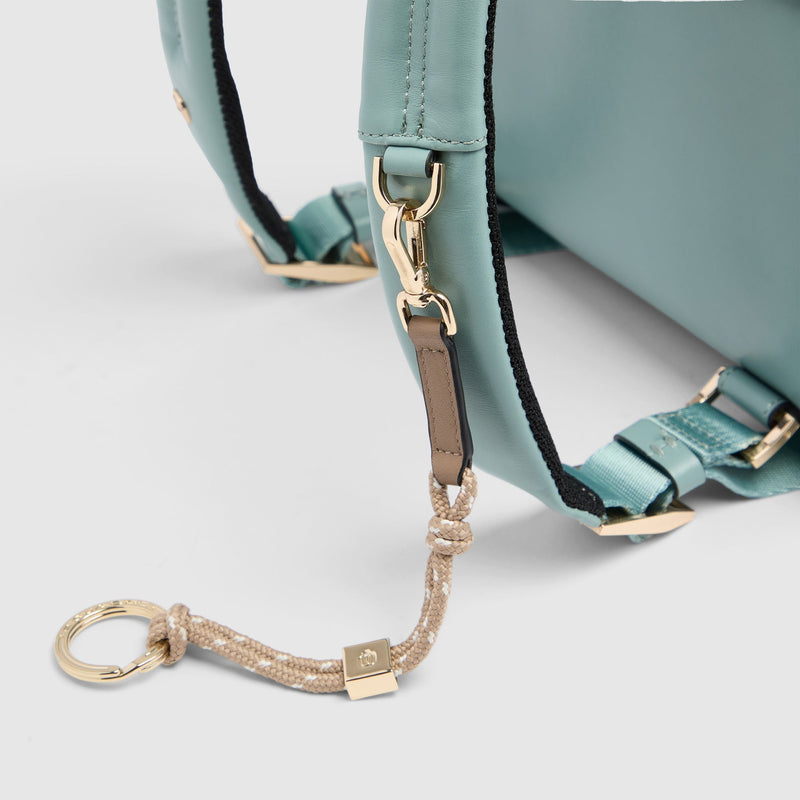 Mochila pequeña de mujer para iPad® 11'' - Azul claro - foto 6