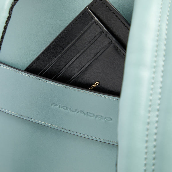 Mochila pequeña de mujer para iPad® 11'' - Azul claro - foto 7
