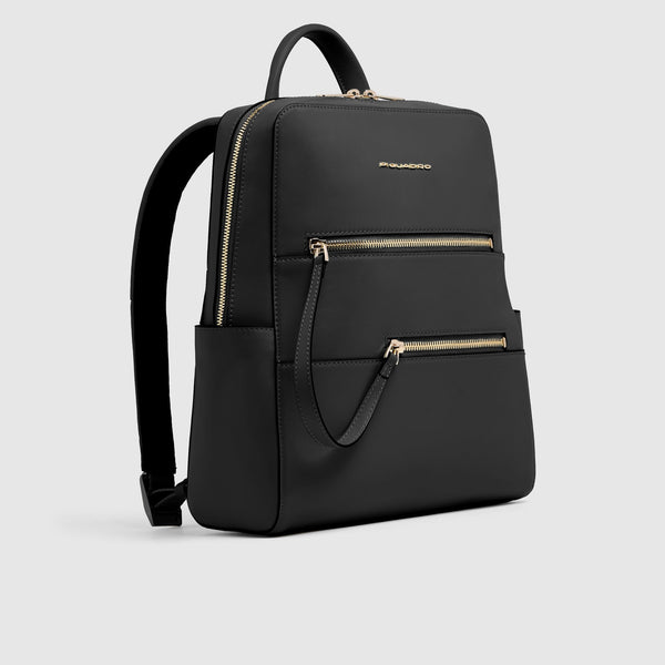 Women's RFID Leather Backpack for 11-inch iPad® - Black - photo 2