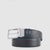 Reversible men's leather belt