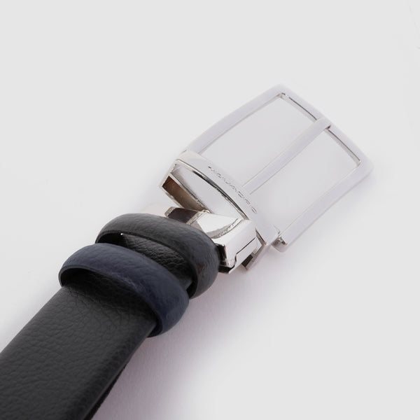 Ceinture homme réversible avec boucle ardillon
