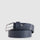 Men's Leather Belt with Prong Buckle