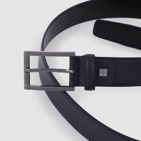 Ceinture homme en cuir avec boucle-ardillon