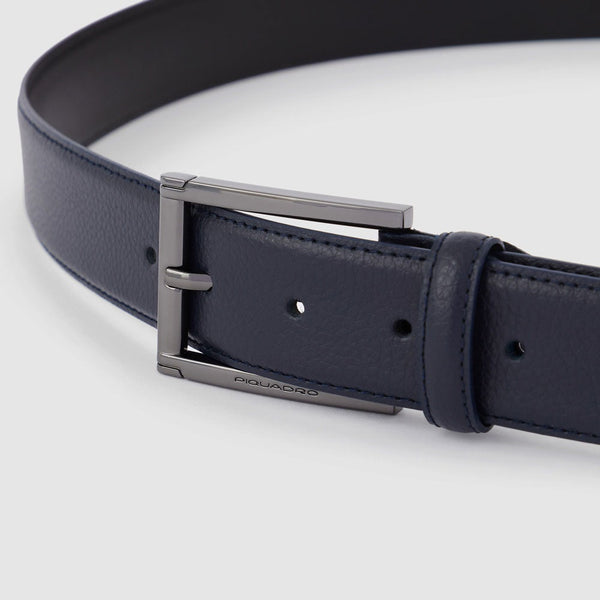 Ceinture homme en cuir avec boucle-ardillon