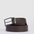 Men's Cut-Edge Reversible Leather Belt