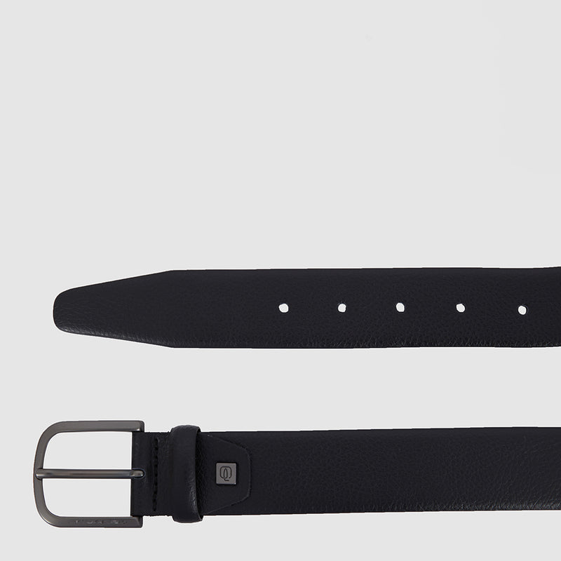TEAMMAO Cintura Uomo Pelle Cinta Uomo Nera 110CM-200CM Grande Vita 3