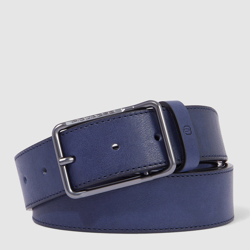 Ceinture homme en cuir avec boucle-ardillon