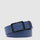 Men’s leather belt with prong buckle
