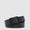 Men’s leather belt with prong buckle