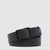 Men’s leather belt with prong buckle