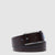 Men’s leather belt with prong buckle