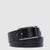 Men’s leather belt with prong buckle