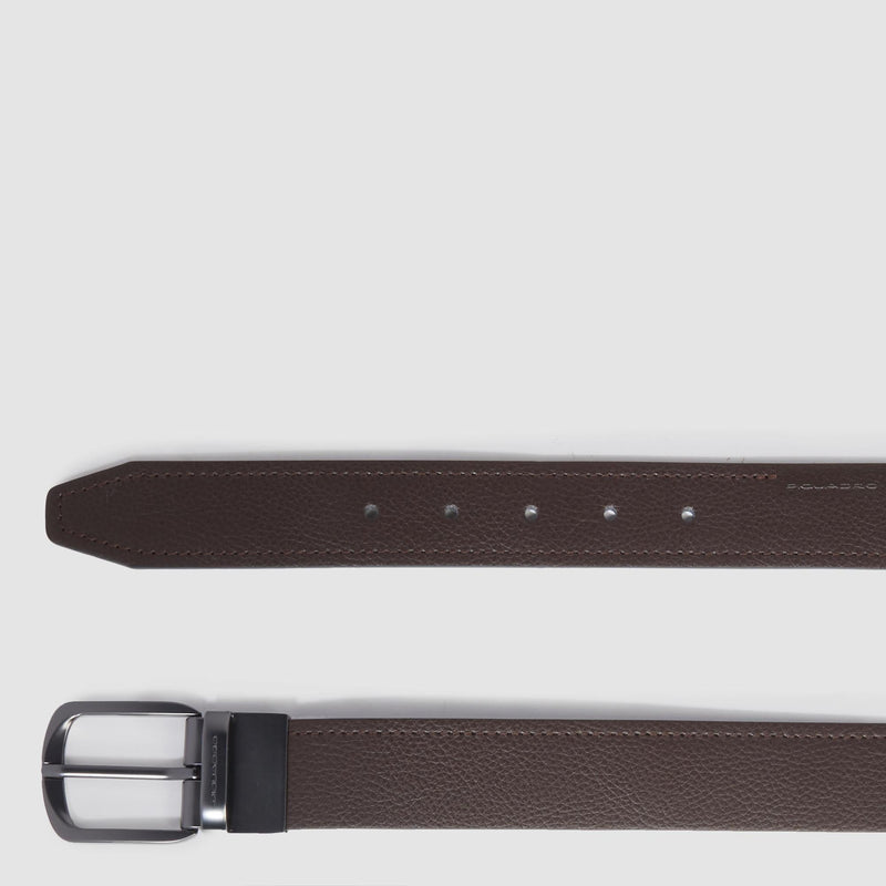 Ceinture homme en cuir avec boucle-ardillon - 10