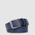 Men’s leather belt with prong buckle