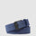 Men's Fabric Belt with Prong Buckle, Made in Italy