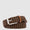 Men’s braided stretch belt belt with prong buckle
