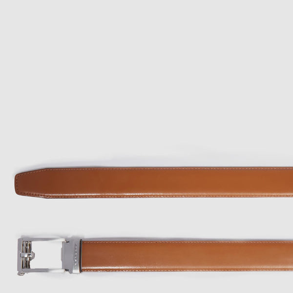 No holes men’s leather belt - 2