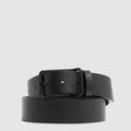 Men's Russel Leather Belt with Prong Buckle