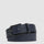 Men’s leather belt with prong buckle