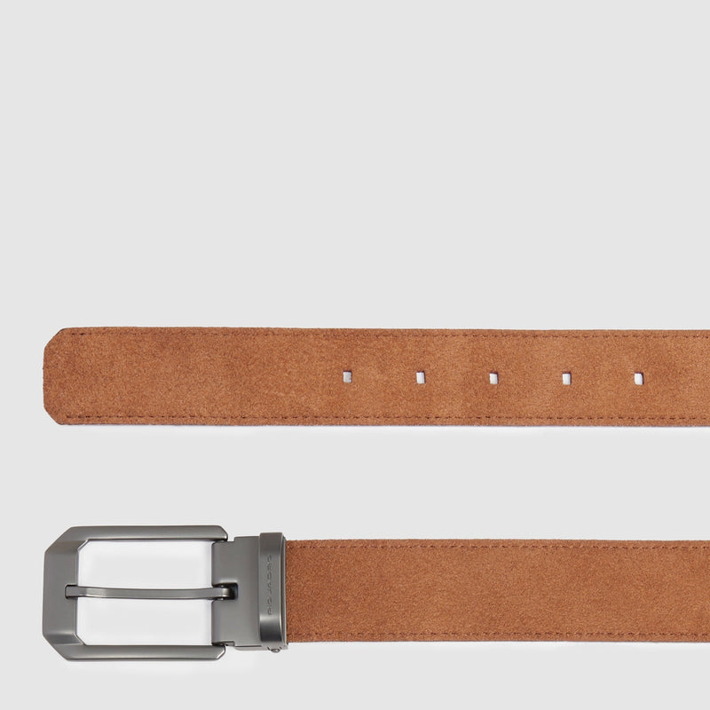 Men's suede leather belt