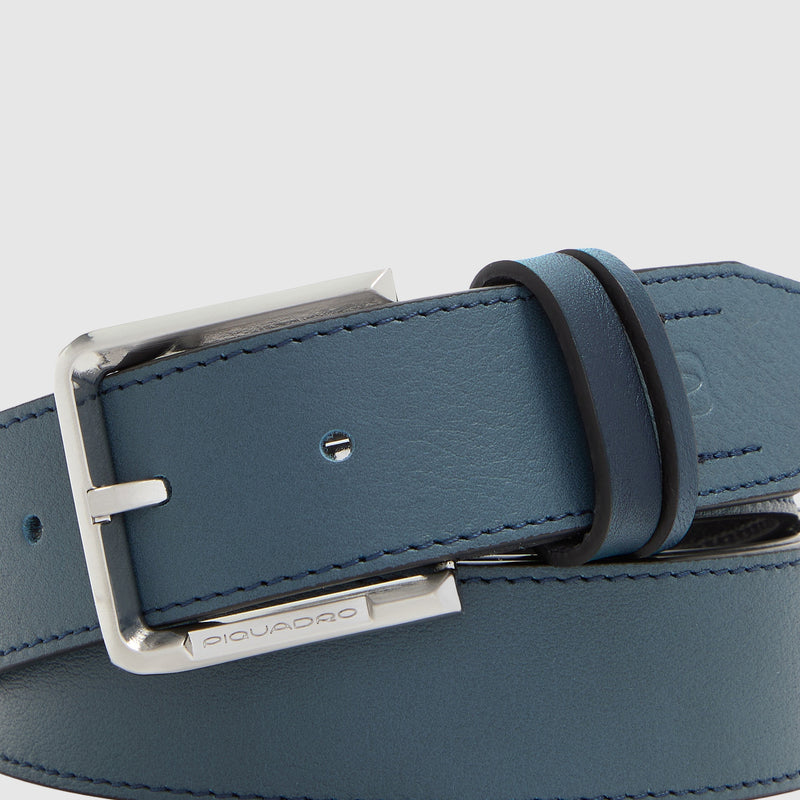 Men's Leather Belt with Prong Buckle – Tebe