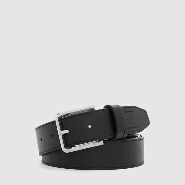 Men's Leather Belt with Prong Buckle – Tebe - 1