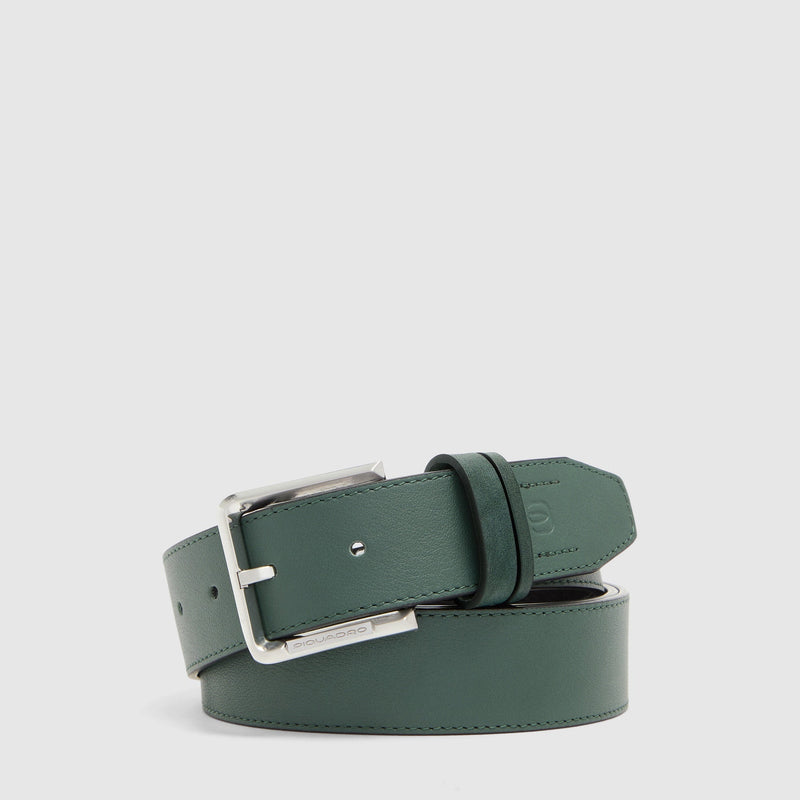 Ceinture homme en cuir avec boucle-ardillon