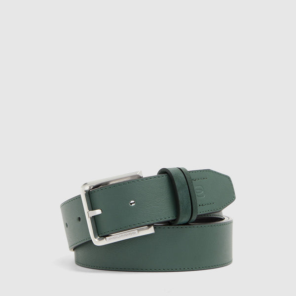 Ceinture homme en cuir avec boucle-ardillon - 1