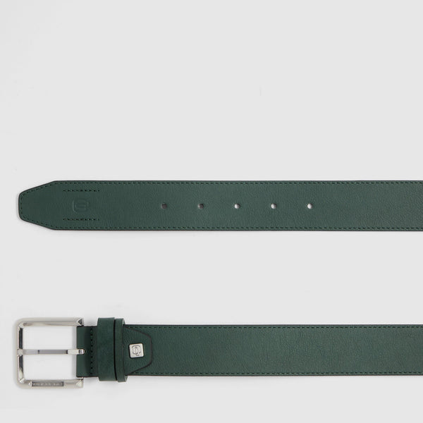 Ceinture homme en cuir avec boucle-ardillon - 2