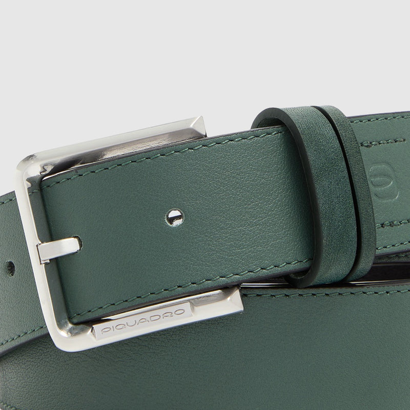 Men's Leather Belt with Prong Buckle – Tebe