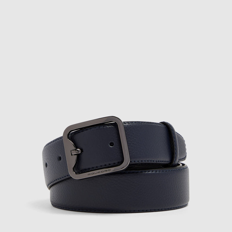 Men's 1.4" Leather Belt with Prong Buckle - 1