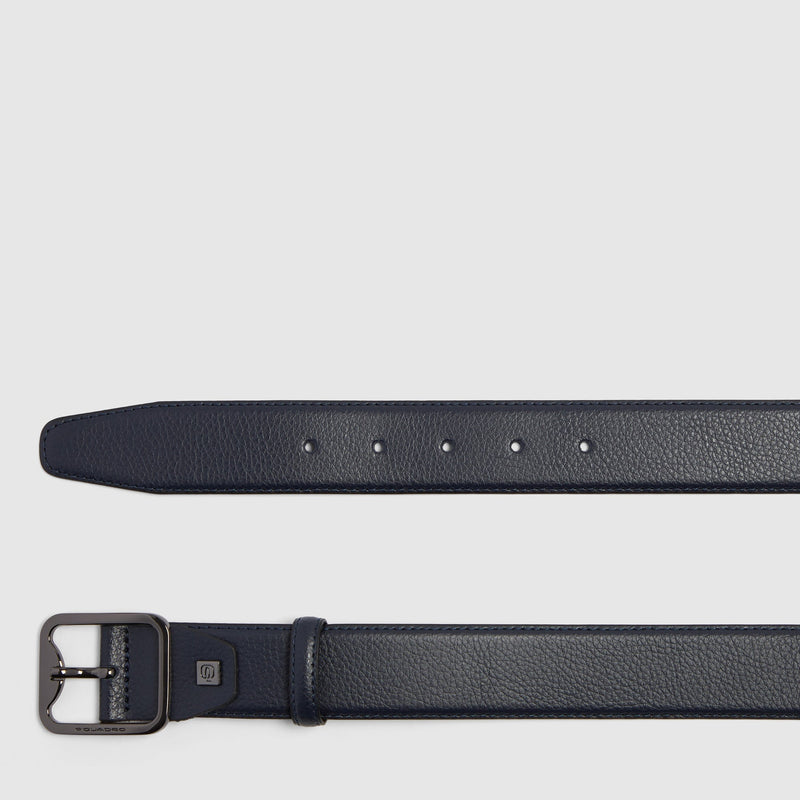 Men's 1.4" Leather Belt with Prong Buckle - 2