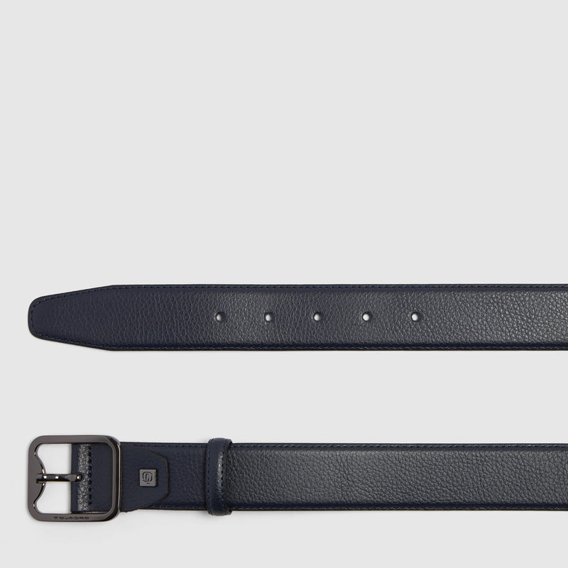 Men's 1.4" Leather Belt with Prong Buckle