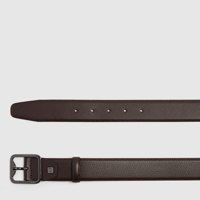 Men's 1.4" Leather Belt with Prong Buckle