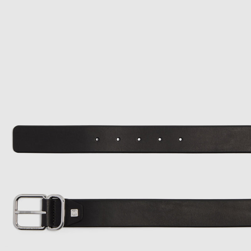 Men's Leather Belt in Black, Brown or Bordeaux