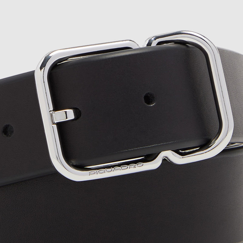 Men's Leather Belt in Black, Brown or Bordeaux